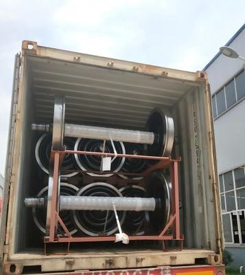 철도 휠 세트 BA004 휠 세트 ((22.5t) TSI 인증
