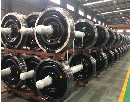 철도 휠 세트 BA004 휠 세트 ((22.5t) TSI 인증