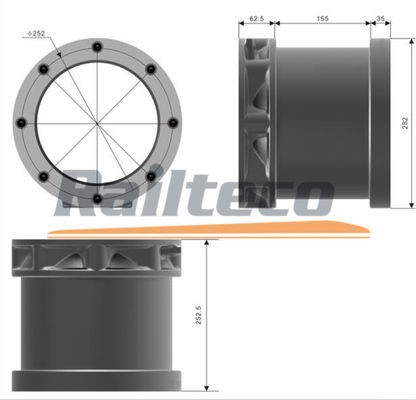 Y32MS 철도 보기 축 상자